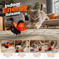 Smart Sensing Automatic Flapping Butterfly Cat Toy