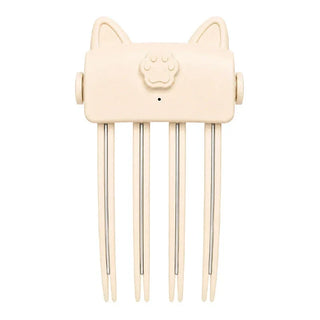 Cream Kitty Hair Volumizer Clip