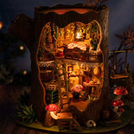 Fairytale Tree House DIY Miniature House