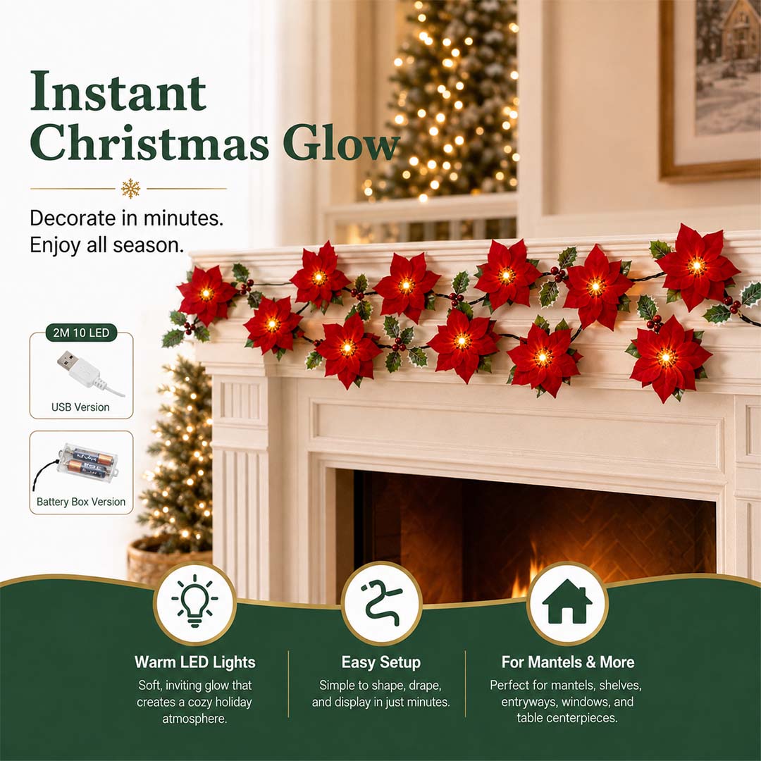 Light Up Your Home For Christmas-Create A Warm Christmas Welcome