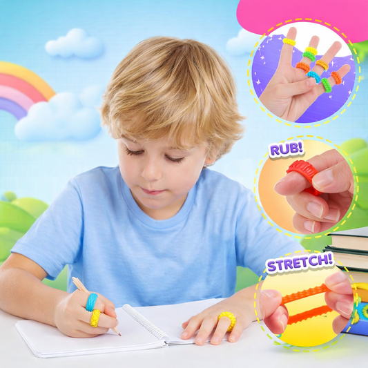 Spiky Acupressure Fidgets | Silent Anxiety Relief for Kids & Adults