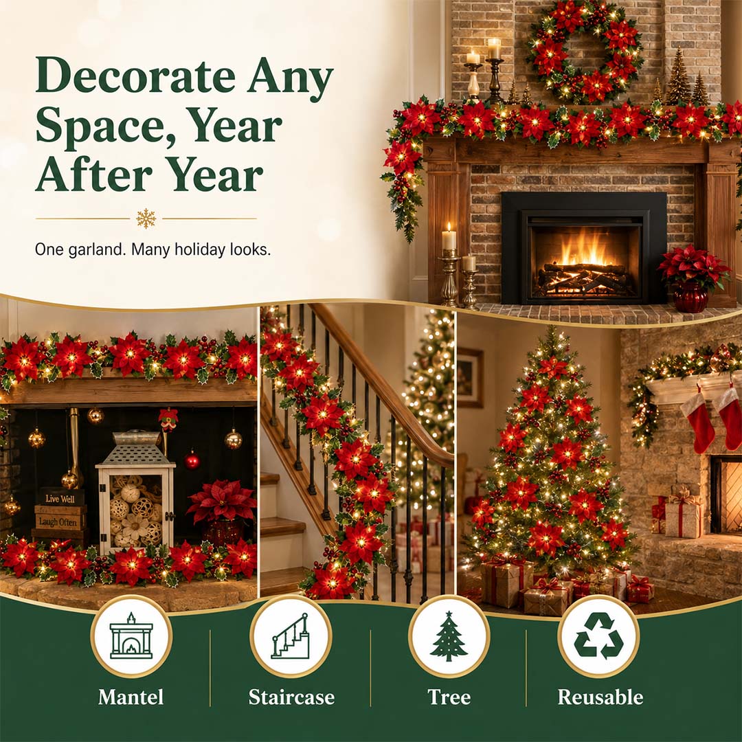 Light Up Your Home For Christmas-Create A Warm Christmas Welcome