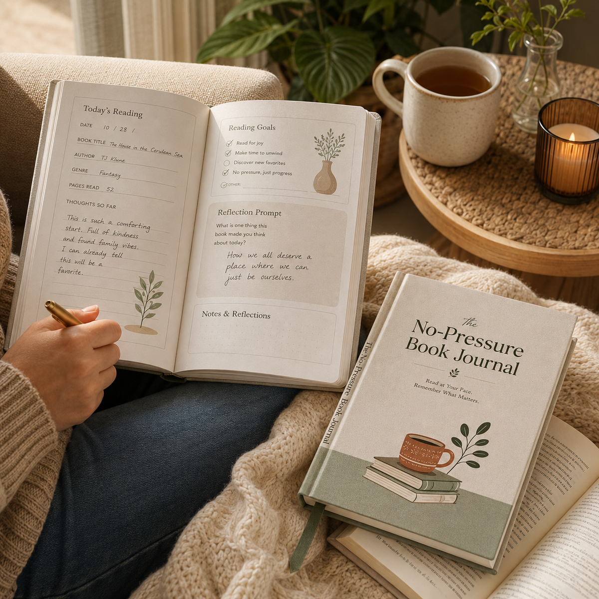 Read at your own pace. Enjoy books without turning reading into another task.