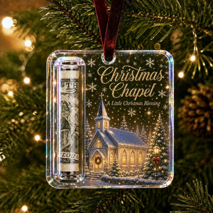 🎄 Christmas Cash Gift Ornament – A Fun Way to Give Cash for Christmas