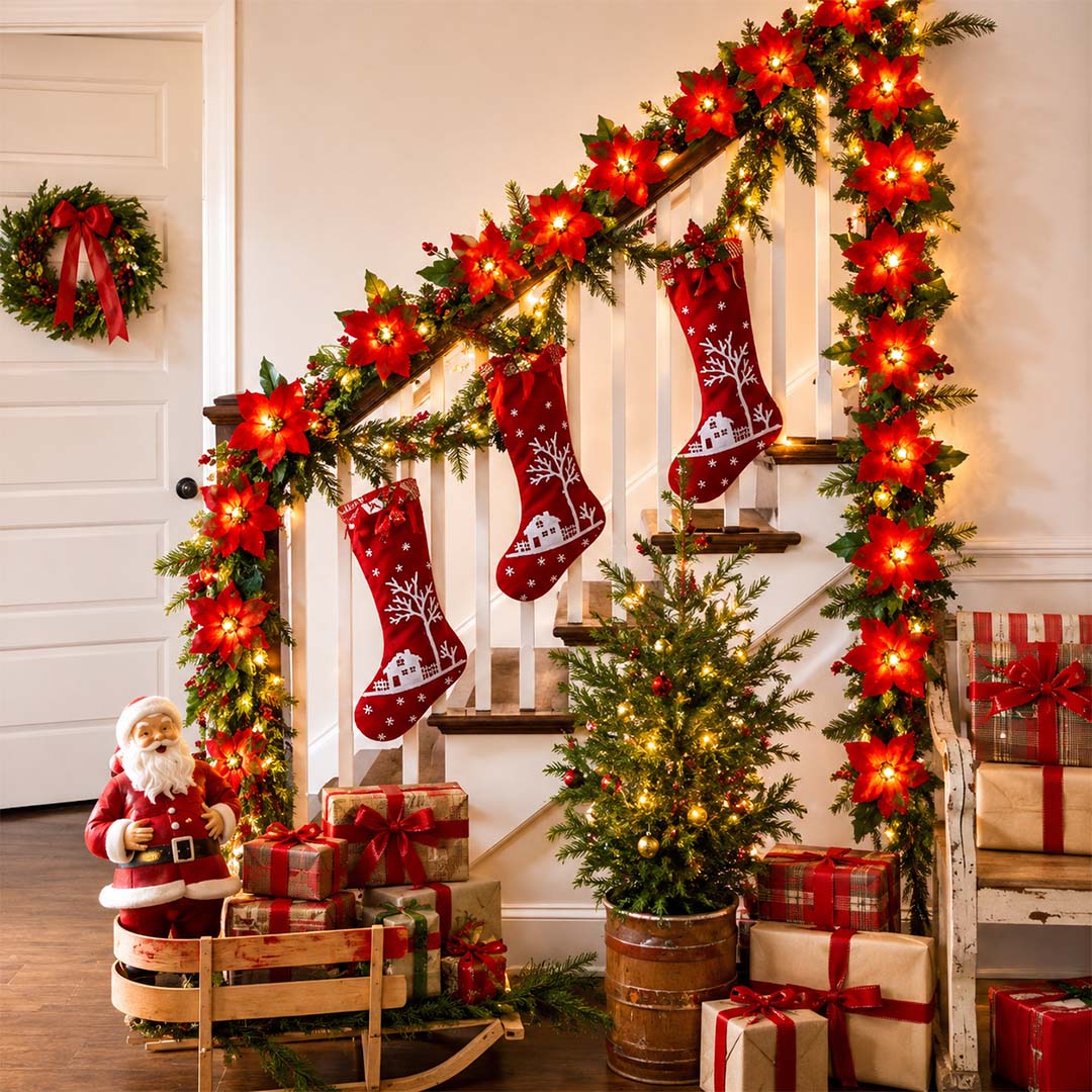 Light Up Your Home For Christmas-Create A Warm Christmas Welcome