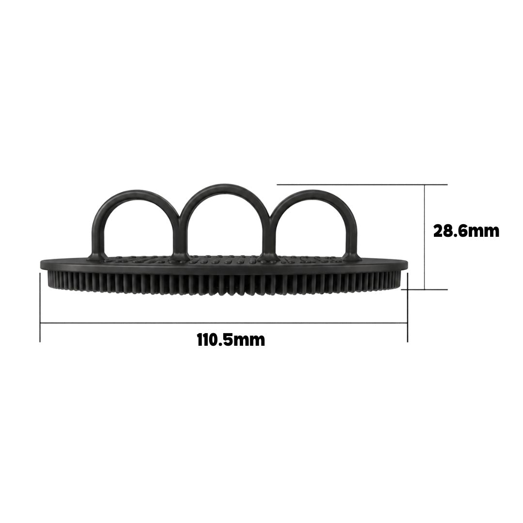 Soft Silicone Shower Scrubber – 4 Pack