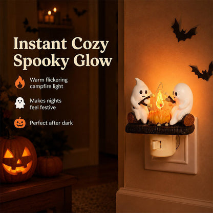 Flickering Ghost Campfire Night Light
