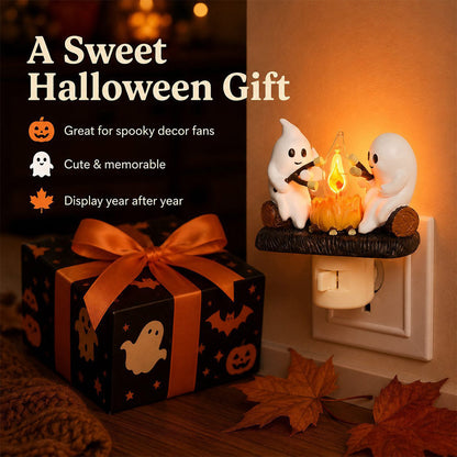 Flickering Ghost Campfire Night Light