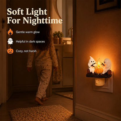 Flickering Ghost Campfire Night Light
