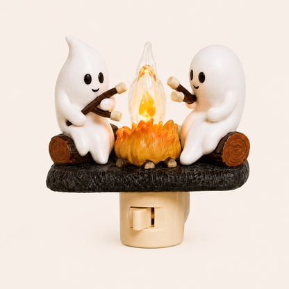 Flickering Ghost Campfire Night Light