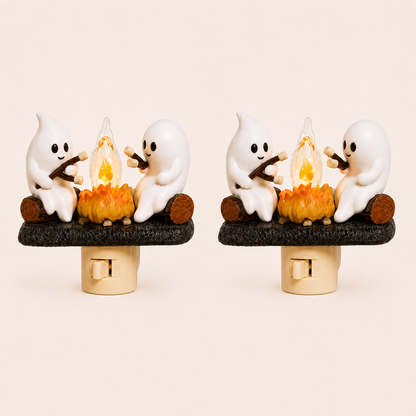 Flickering Ghost Campfire Night Light
