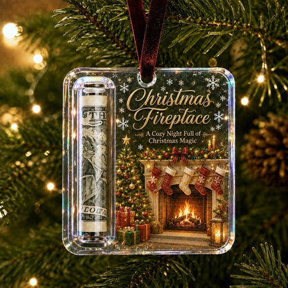🎄 Christmas Cash Gift Ornament – A Fun Way to Give Cash for Christmas