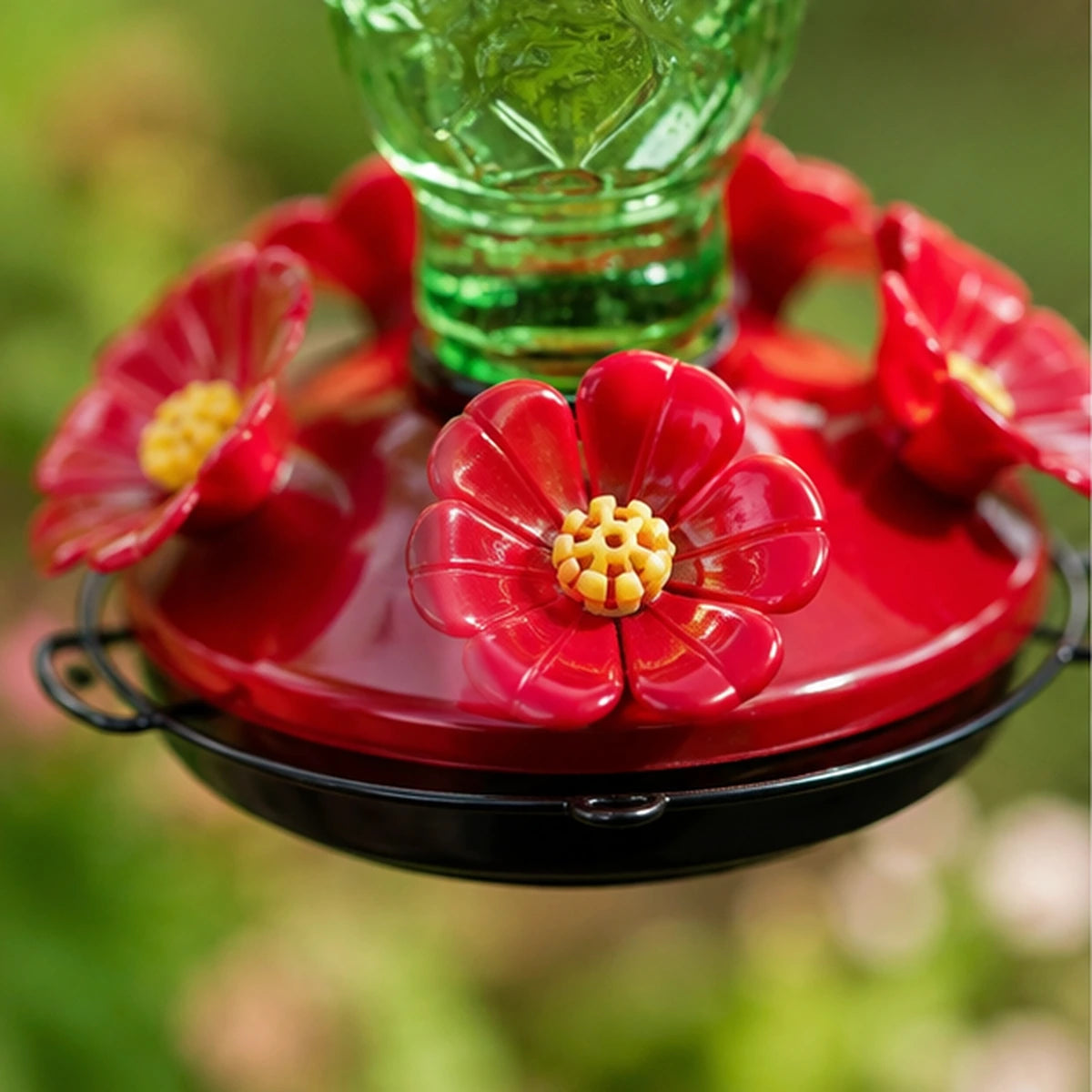 Hummingbird Glass Feeder