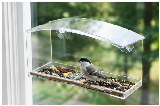 Birds-I-View Window Bird Feeder