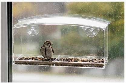 Birds-I-View Window Bird Feeder