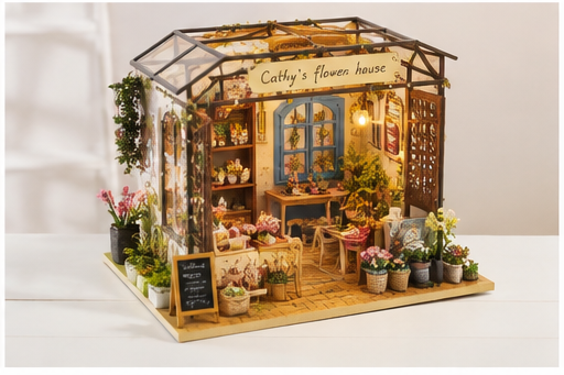 Flower House DIY Miniature House