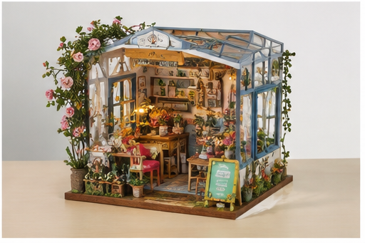 Flower House DIY Miniature House